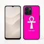 כיסוי בעיצוב אישי עם השם שלך לדגם - Realme P4x 5G בעיצוב אנק - מפתח החיים המצרי