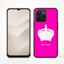 כיסוי בעיצוב אישי עם השם שלך לדגם - Realme P4x 5G בעיצוב כתר מלכותי