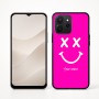 כיסוי בעיצוב אישי עם השם שלך לדגם - Realme P4x 5G בעיצוב סמיילי