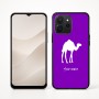 כיסוי בעיצוב אישי עם השם שלך לדגם - Realme P4x 5G בעיצוב גמל