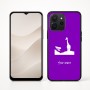 כיסוי בעיצוב אישי עם השם שלך לדגם - Realme P4x 5G בעיצוב ג'ירפה באפריקה
