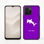 כיסוי בעיצוב אישי עם השם שלך לדגם - Realme P4x 5G בעיצוב כריש ראש פטיש