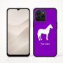 כיסוי בעיצוב אישי עם השם שלך לדגם - Realme P4x 5G בעיצוב סוס