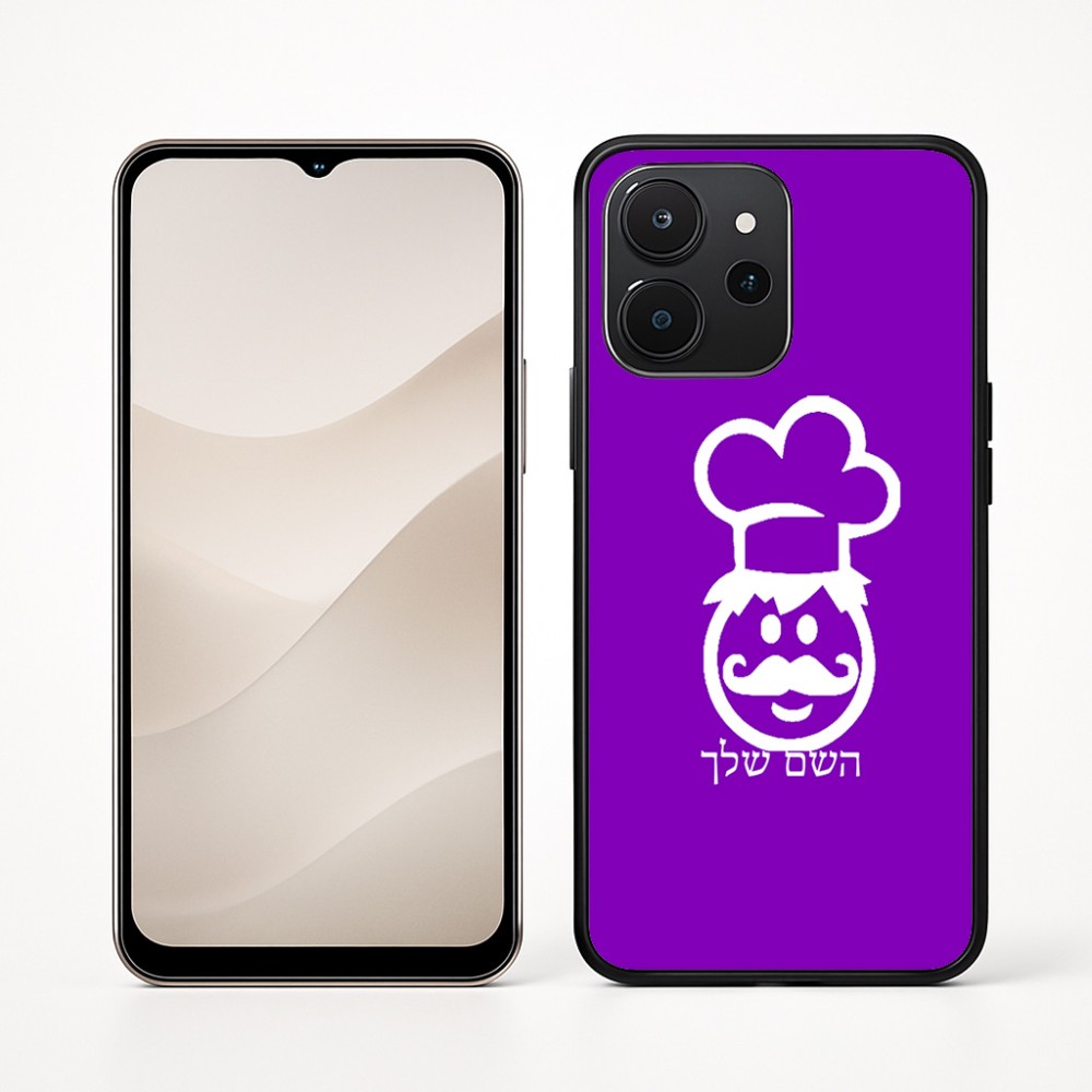 כיסוי בעיצוב אישי עם השם שלך לדגם - Realme P4x 5G בעיצוב שף