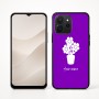 כיסוי בעיצוב אישי עם השם שלך לדגם - Realme P4x 5G בעיצוב פרח