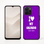 כיסוי בעיצוב אישי עם השם שלך לדגם - Realme P4x 5G בעיצוב אוהב את החברה שלי