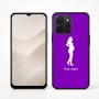 כיסוי בעיצוב אישי עם השם שלך לדגם - Realme P4x 5G בעיצוב אישה בהריון