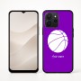 כיסוי בעיצוב אישי עם השם שלך לדגם - Realme P4x 5G בעיצוב כדורסל