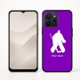 כיסוי בעיצוב אישי עם השם שלך לדגם - Realme P4x 5G בעיצוב הוקי שוערים