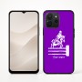 כיסוי בעיצוב אישי עם השם שלך לדגם - Realme P4x 5G בעיצוב רוכב סוסים