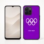 כיסוי בעיצוב אישי עם השם שלך לדגם - Realme P4x 5G בעיצוב אולימפי