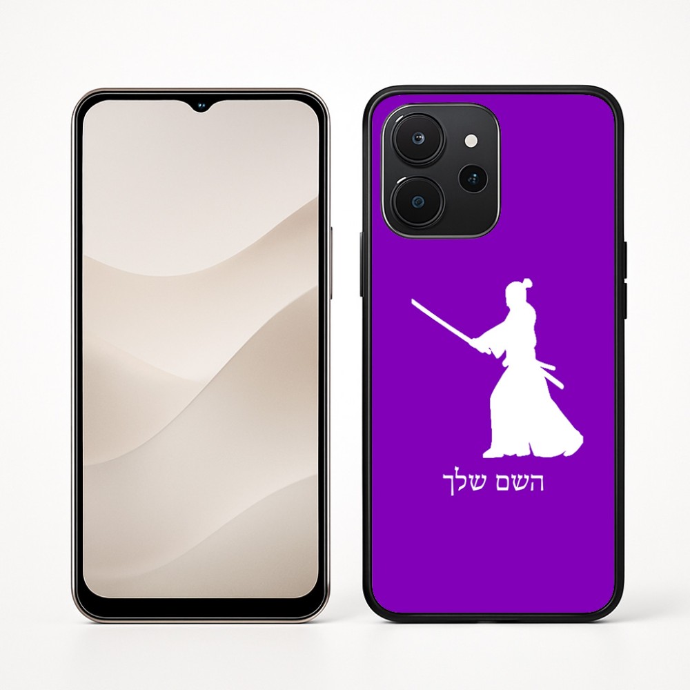 כיסוי בעיצוב אישי עם השם שלך לדגם - Realme P4x 5G בעיצוב סמוראי