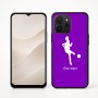 כיסוי בעיצוב אישי עם השם שלך לדגם - Realme P4x 5G בעיצוב שחקנית כדורגל - אישה