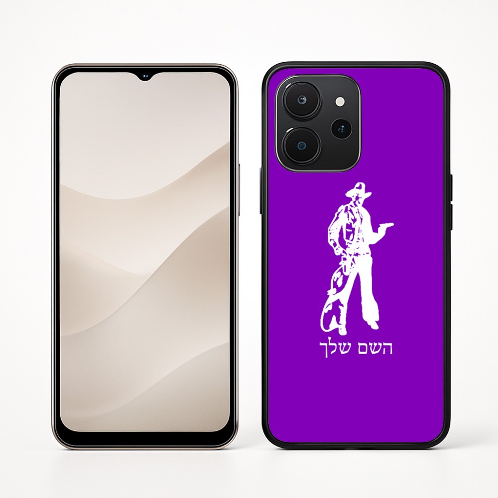 כיסוי בעיצוב אישי עם השם שלך לדגם - Realme P4x 5G בעיצוב קאובוי המערב הפרוע