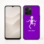 כיסוי בעיצוב אישי עם השם שלך לדגם - Realme P4x 5G בעיצוב סקלטון