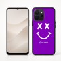כיסוי בעיצוב אישי עם השם שלך לדגם - Realme P4x 5G בעיצוב סמיילי