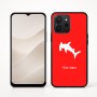 כיסוי בעיצוב אישי עם השם שלך לדגם - Realme P4x 5G בעיצוב כריש ראש פטיש