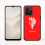 כיסוי בעיצוב אישי עם השם שלך לדגם - Realme P4x 5G בעיצוב ראש סוס