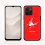 כיסוי בעיצוב אישי עם השם שלך לדגם - Realme P4x 5G בעיצוב עכביש