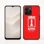 כיסוי בעיצוב אישי עם השם שלך לדגם - Realme P4x 5G בעיצוב שחמט