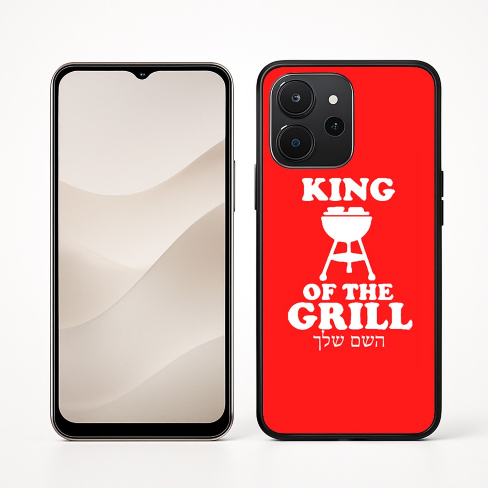 כיסוי בעיצוב אישי עם השם שלך לדגם - Realme P4x 5G בעיצוב מלך הגריל