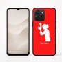 כיסוי בעיצוב אישי עם השם שלך לדגם - Realme P4x 5G בעיצוב צלמת - אישה