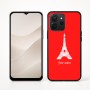 כיסוי בעיצוב אישי עם השם שלך לדגם - Realme P4x 5G בעיצוב מגדל אייפל