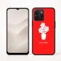 כיסוי בעיצוב אישי עם השם שלך לדגם - Realme P4x 5G בעיצוב פרח