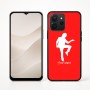 כיסוי בעיצוב אישי עם השם שלך לדגם - Realme P4x 5G בעיצוב רקדן