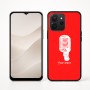 כיסוי בעיצוב אישי עם השם שלך לדגם - Realme P4x 5G בעיצוב מיקרופון