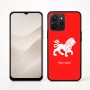 כיסוי בעיצוב אישי עם השם שלך לדגם - Realme P4x 5G בעיצוב מזלות - אריה