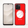 כיסוי בעיצוב אישי עם השם שלך לדגם - Realme P4x 5G בעיצוב כדורסל
