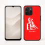 כיסוי בעיצוב אישי עם השם שלך לדגם - Realme P4x 5G בעיצוב קאוגירל