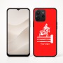 כיסוי בעיצוב אישי עם השם שלך לדגם - Realme P4x 5G בעיצוב רוכב סוסים