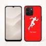כיסוי בעיצוב אישי עם השם שלך לדגם - Realme P4x 5G בעיצוב רץ