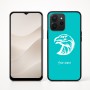 כיסוי בעיצוב אישי עם השם שלך לדגם - Realme P4x 5G בעיצוב ראש נשר