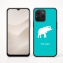 כיסוי בעיצוב אישי עם השם שלך לדגם - Realme P4x 5G בעיצוב פיל