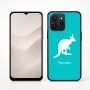 כיסוי בעיצוב אישי עם השם שלך לדגם - Realme P4x 5G בעיצוב קנגורו