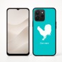 כיסוי בעיצוב אישי עם השם שלך לדגם - Realme P4x 5G בעיצוב תרנגול