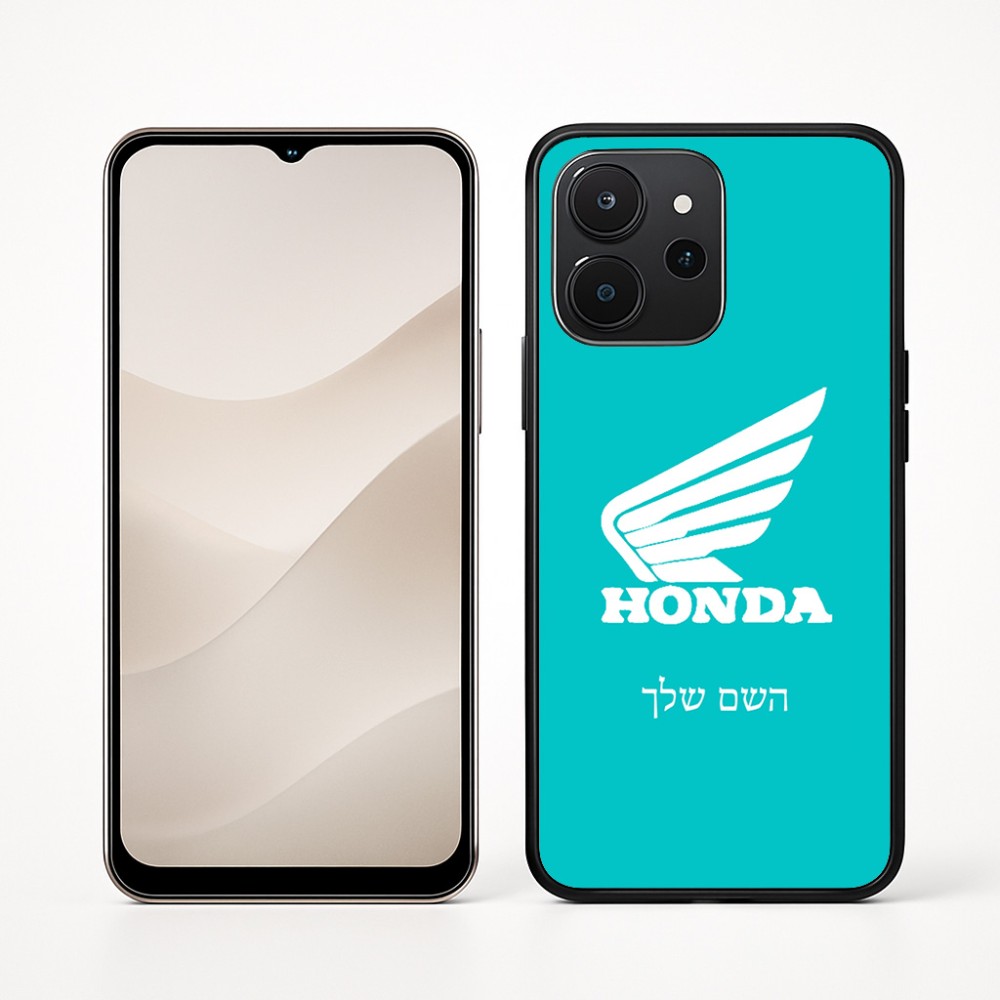 כיסוי בעיצוב אישי עם השם שלך לדגם - Realme P4x 5G בעיצוב הונדה