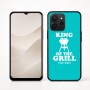 כיסוי בעיצוב אישי עם השם שלך לדגם - Realme P4x 5G בעיצוב מלך הגריל