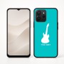 כיסוי בעיצוב אישי עם השם שלך לדגם - Realme P4x 5G בעיצוב גיטרה