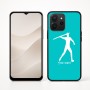 כיסוי בעיצוב אישי עם השם שלך לדגם - Realme P4x 5G בעיצוב זורק כידון