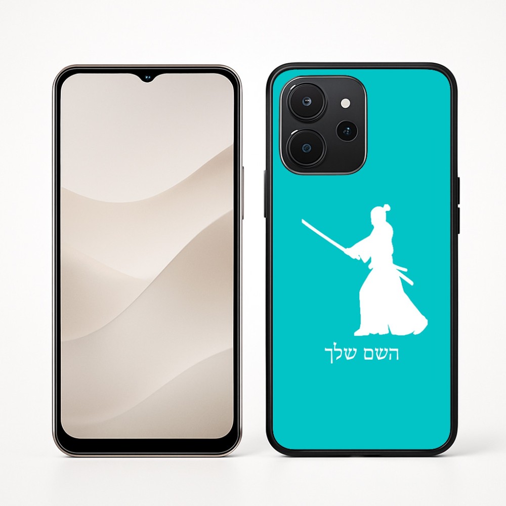 כיסוי בעיצוב אישי עם השם שלך לדגם - Realme P4x 5G בעיצוב סמוראי
