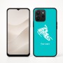 כיסוי בעיצוב אישי עם השם שלך לדגם - Realme P4x 5G בעיצוב אופנוע שלג