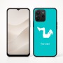 כיסוי בעיצוב אישי עם השם שלך לדגם - Realme P4x 5G בעיצוב אישה מתאמנת