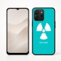 כיסוי בעיצוב אישי עם השם שלך לדגם - Realme P4x 5G בעיצוב פצצת אטום גרעינית