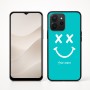 כיסוי בעיצוב אישי עם השם שלך לדגם - Realme P4x 5G בעיצוב סמיילי