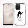 כיסוי בעיצוב אישי עם השם שלך לדגם - Realme P4x 5G בעיצוב גמל