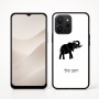כיסוי בעיצוב אישי עם השם שלך לדגם - Realme P4x 5G בעיצוב פיל